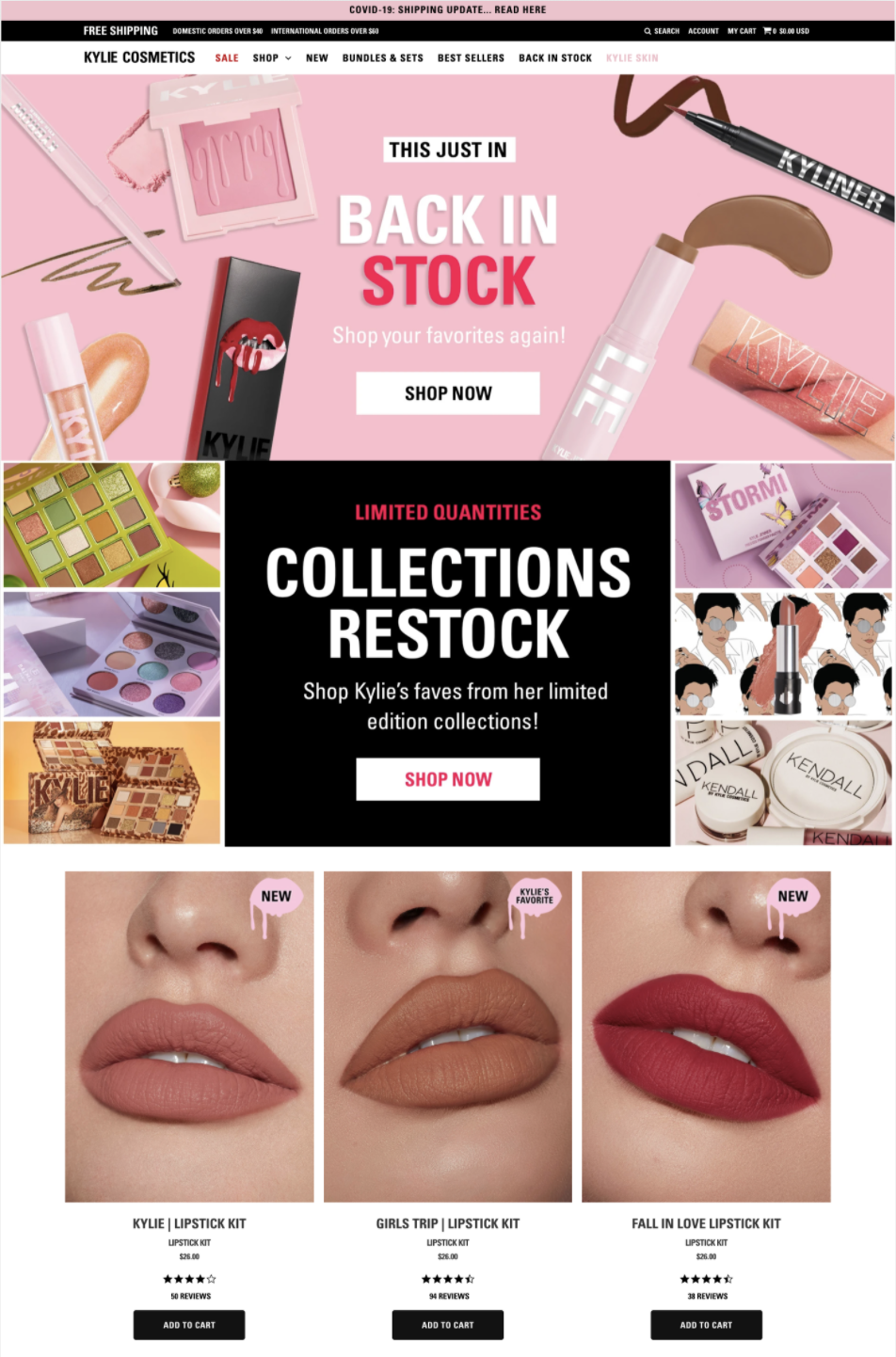 Beauty and Cosmetics Websites